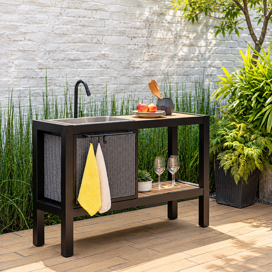 Panama Dark Outdoor Kitchen