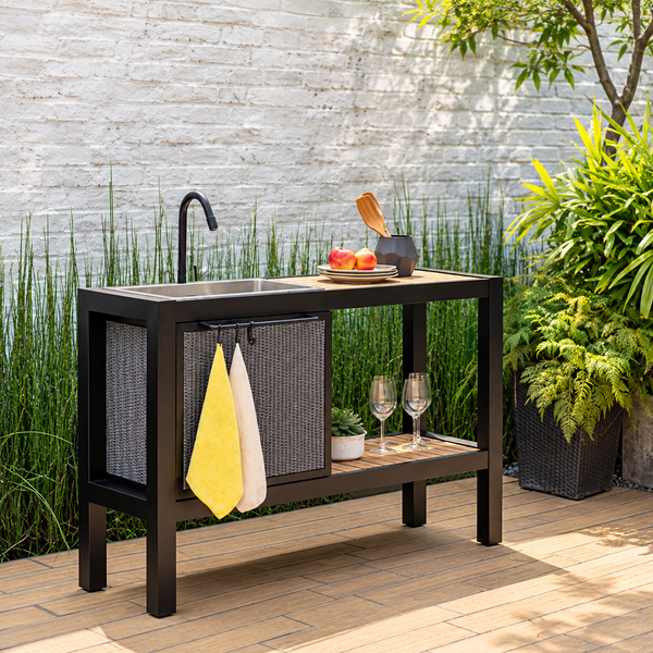 Panama Dark Outdoor Kitchen