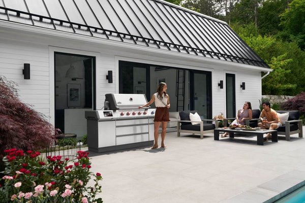 Patio Elegance Gas Grill Prestige PRO 665 Elite with Smart Technology & Electric Smoker Box