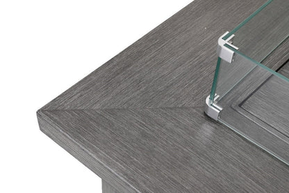 Darcy Aluminum Firepit Table